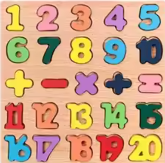 🌈🔢 Wooden Board Alphabet, Numbers & Shapes Kids Montessori 3D Puzzle 🌟🧠