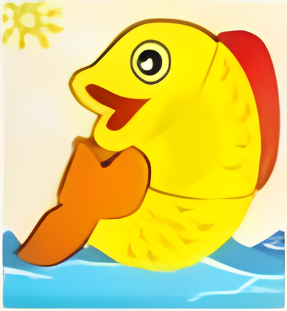 🧩 Colorful Wooden Jigsaw Puzzles – Early Learning Fun for Toddlers! 🎨