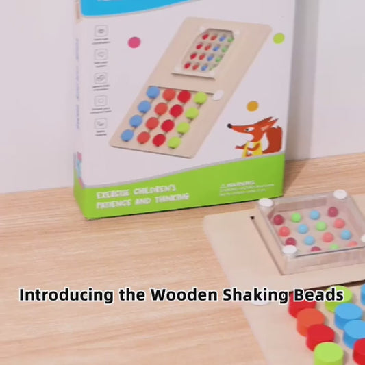 🎯🧩 Four-Color Logic Game | Montessori Wooden Brain Puzzle Toy for Kids 3+ 🎨♻️