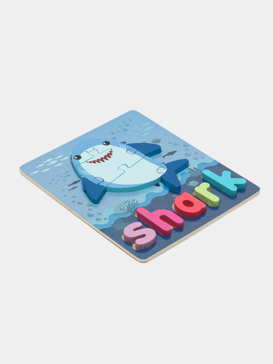 Montessori Wooden Jigsaw Puzzles 🧩🐢 | Spelling & Shape Recognition Fun for Kids 🧠🎨