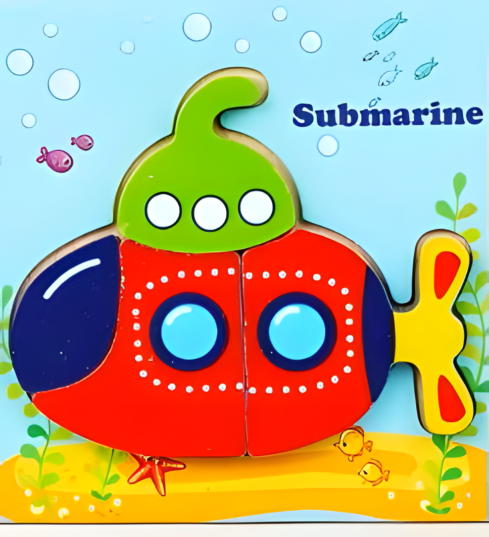 🧩 Colorful Wooden Jigsaw Puzzles – Early Learning Fun for Toddlers! 🎨